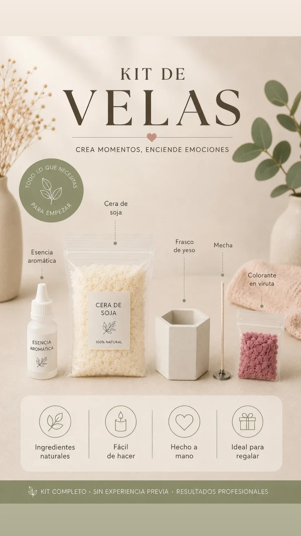 Kit Básico para Elaborar Velas's foto | Chely |  BizneCubano